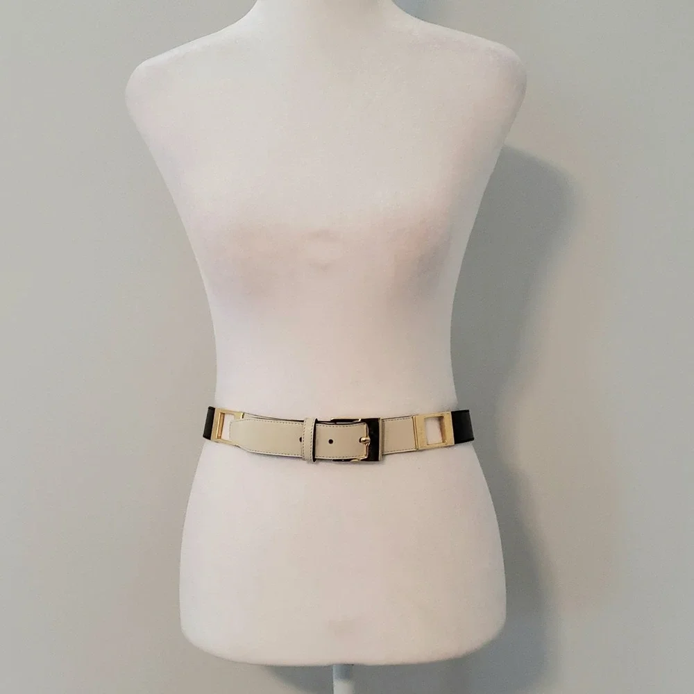 Vintage‎ Mondi Womens Bull Leather Statement Belt 33.5